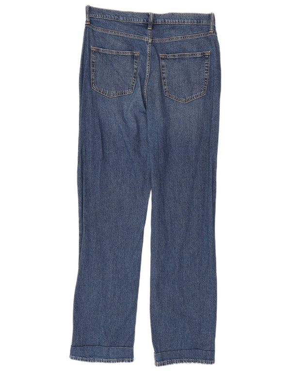 Gap Γυναικείο Ψηλό Χαλαρό Τζιν UK 10 Small W30 L31 Μπλε