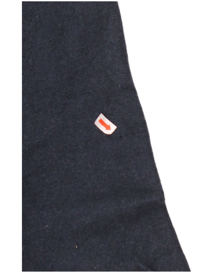 TIMBERLAND Ανδρικό πουλόβερ με λαιμόκοψη με V λαιμόκοψη Μαλλί μεσαίου μπλε ναυτικού