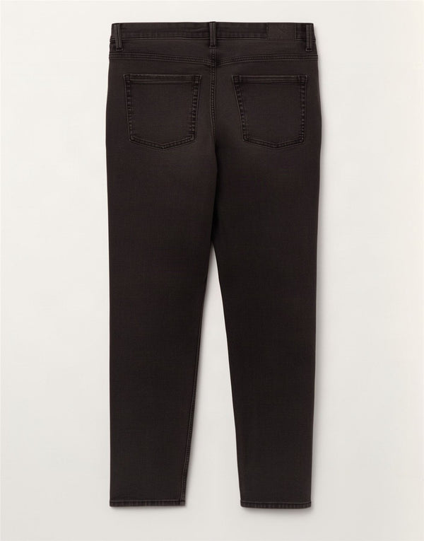 Marks & Spencer Γυναικεία Crop Straight Jeans UK 14 Large W30 L26 Grey