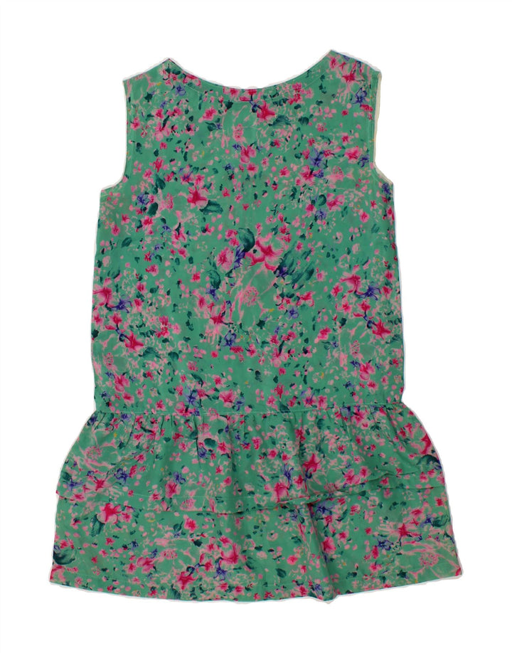 VINTAGE Womens 2 Piece Set UK 12 Medium Green Floral Vintage Vintage and Second-Hand Vintage from Messina Hembry 