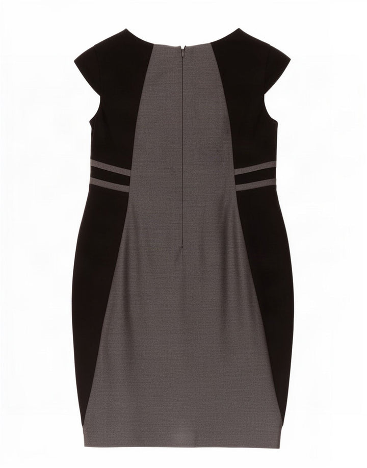 Γυναικείο φόρεμα με θήκη Marks & Spencer UK 14 Medium Grey Colourblock Polyester