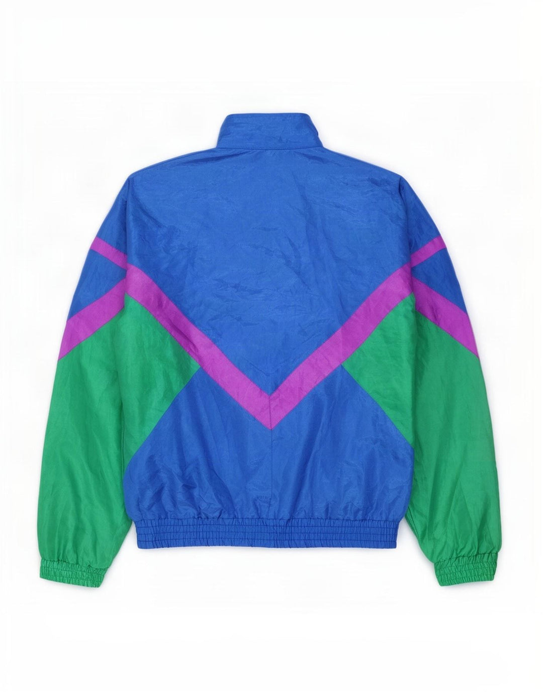 Δημιουργία ανδρική φόρμα γραφικών Top Jacket 2XL Blue Colorblock Nylon