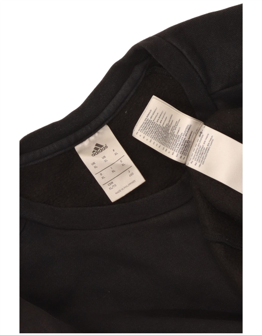Ανδρικό φούτερ Adidas Jumper XL Μαύρο βαμβακερό