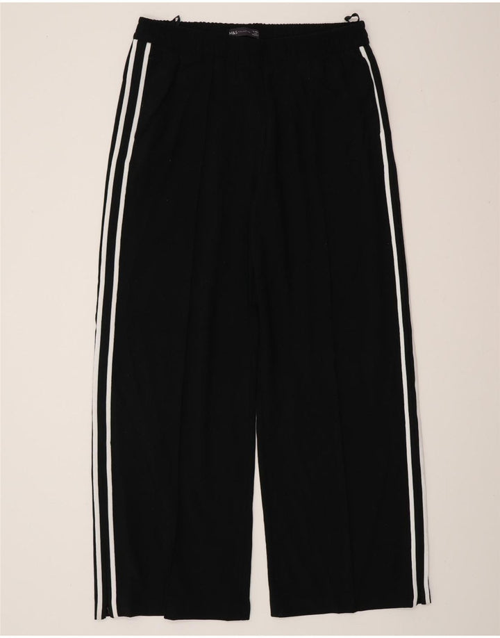 Marks & Spencer Γυναικεία φόρμα παντελόνι UK 14 Μεσαίου Μαύρου Πολυεστέρα