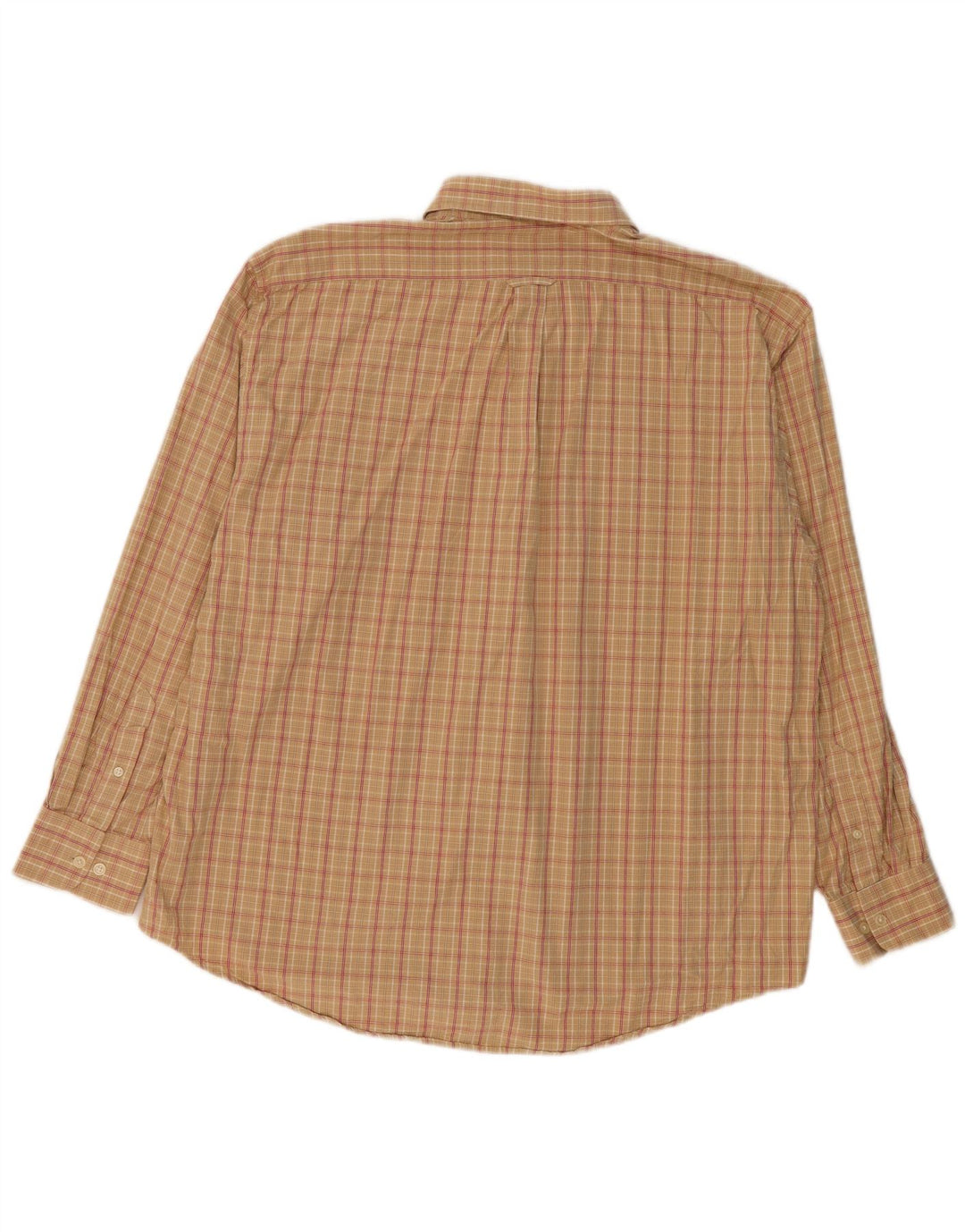 Ανδρικό πουκάμισο Izod XL Beige Check Cotton