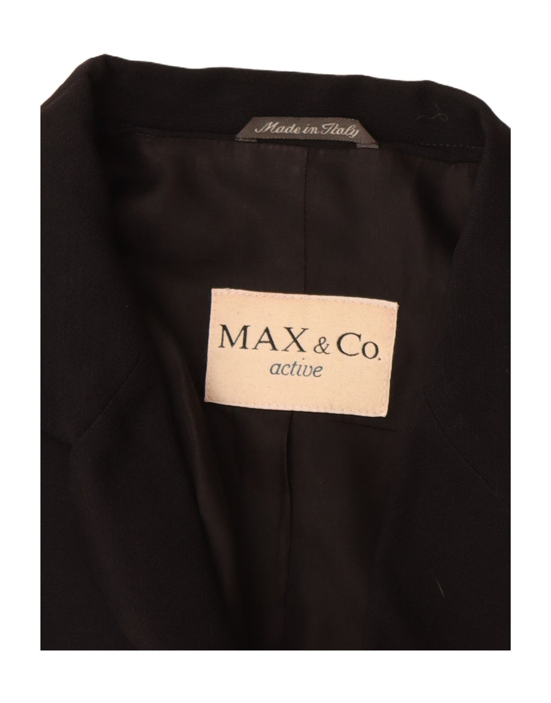 Max & Co. Γυναικείο Πανωφόρι UK 12 Medium Black Wool