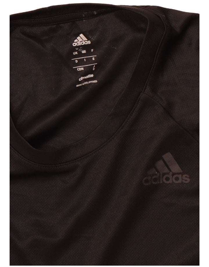 Ανδρικό T-Shirt Climalite ADIDAS Top Medium Black Polyester Sports
