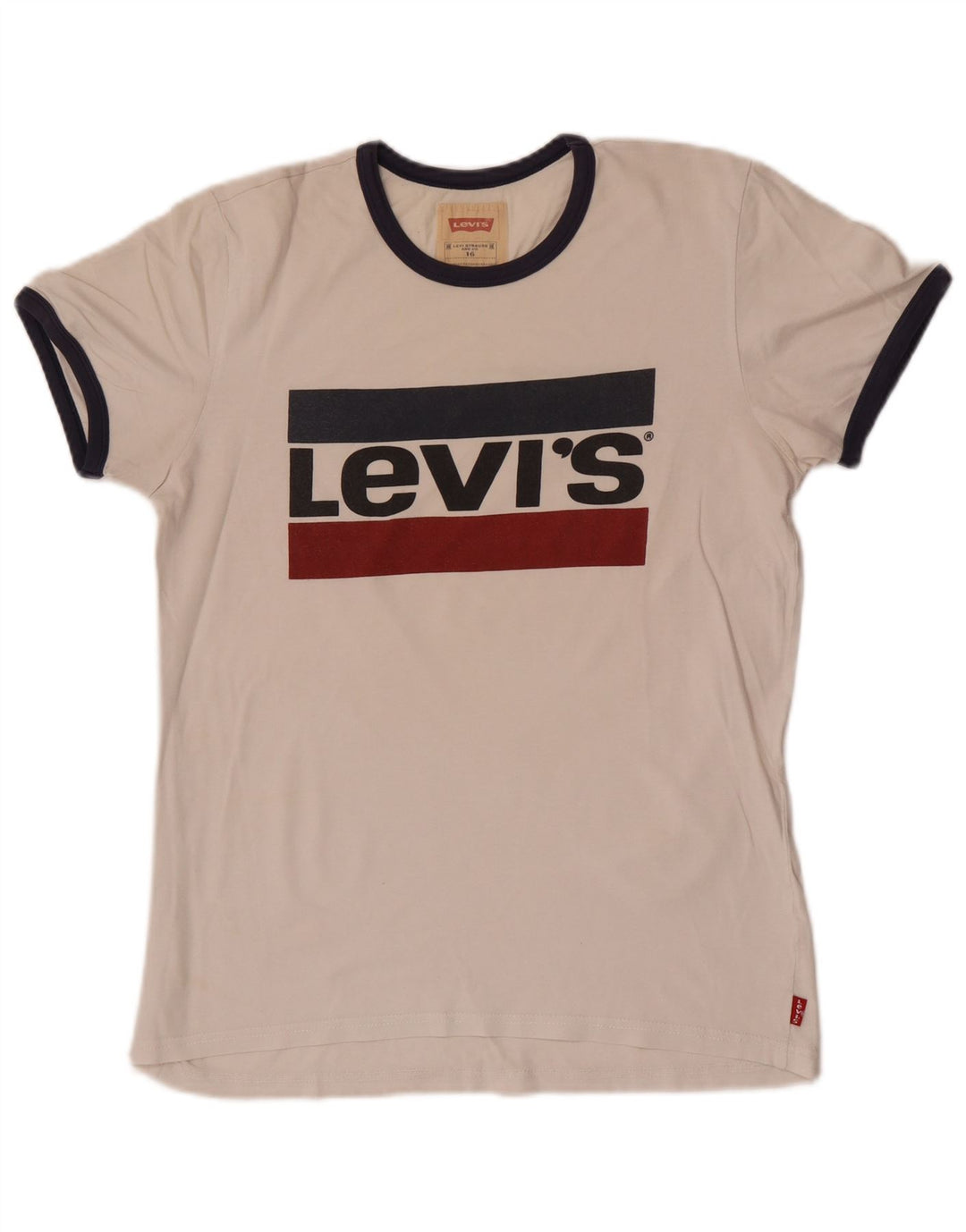 Levi's Boys Graphic T-Shirt Top 15-16 Years Λευκό