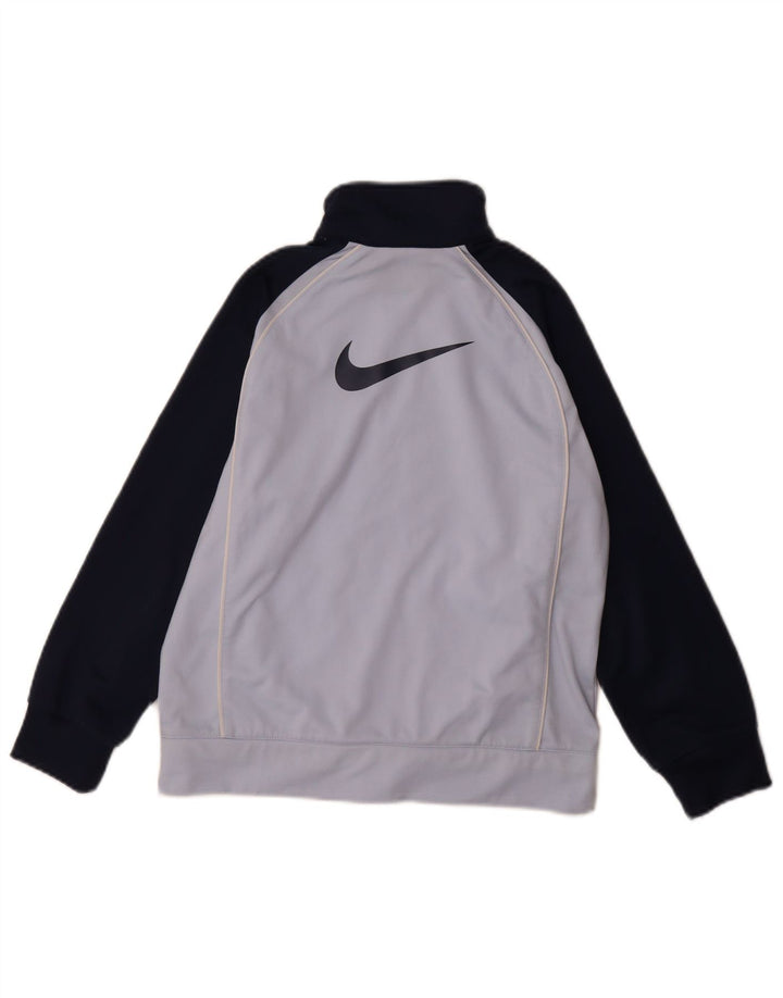 Μπουφάν Nike Boys Graphic αθλητική φόρμα 8-9 ετών Small Blue Colourblock