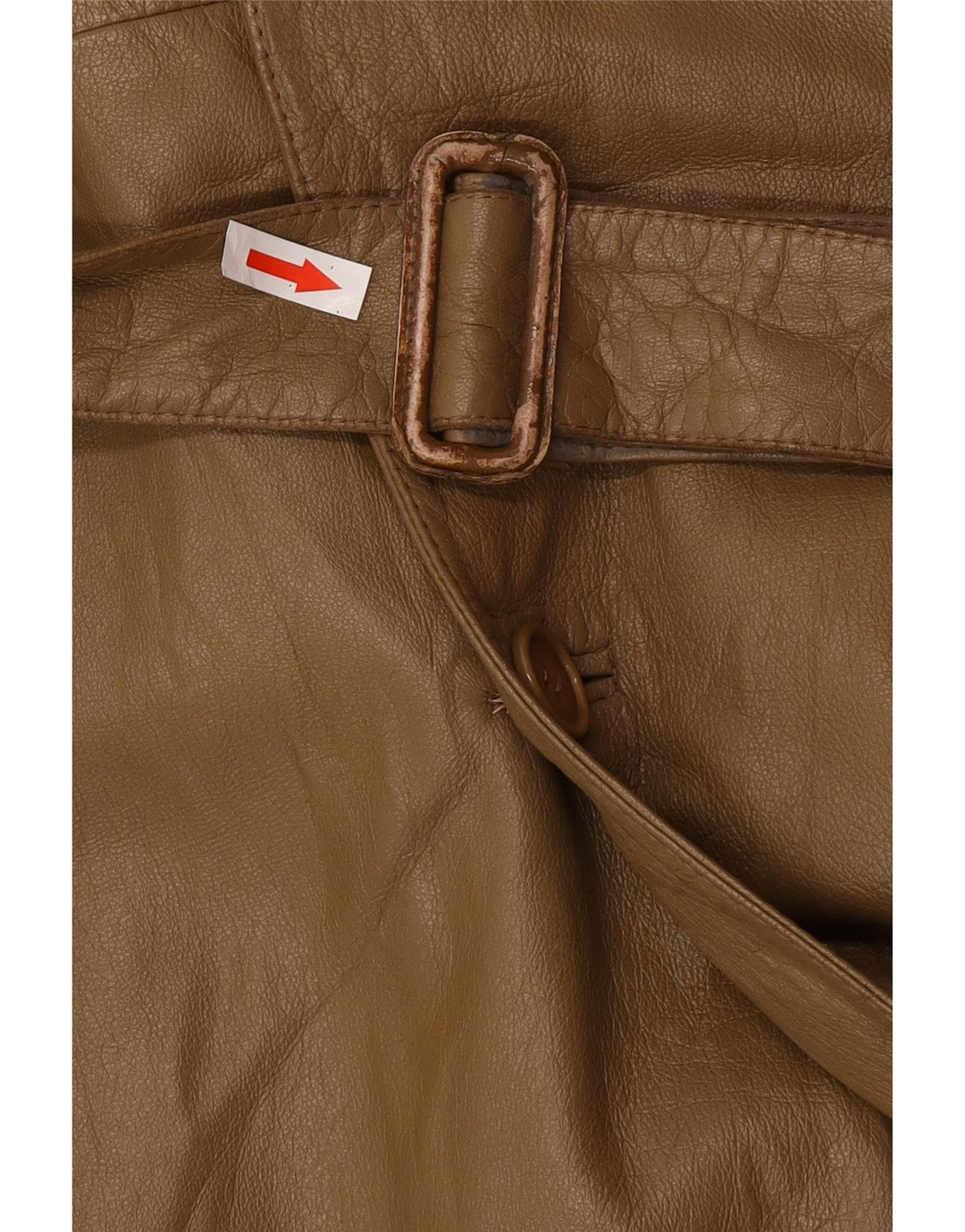 Vintage Ανδρική Δερμάτινη Καμπαρντίνα IT 46 Small Brown Leather