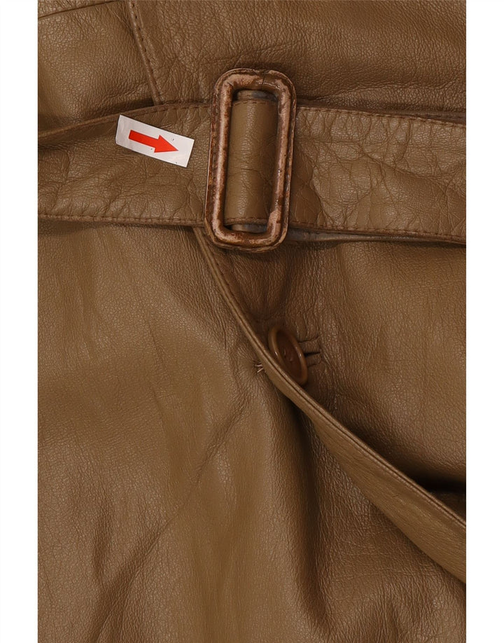 Vintage Ανδρική Δερμάτινη Καμπαρντίνα IT 46 Small Brown Leather