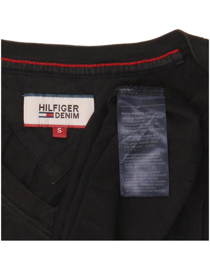 Ανδρικό T-Shirt Tommy Hilfiger Top Μικρό μαύρο βαμβακερό