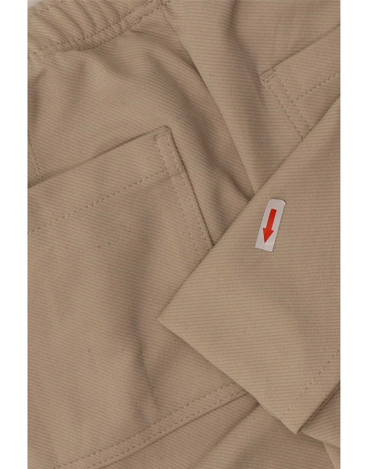 Zara Ανδρικό σορτς Casual Small W27 Beige Polyester