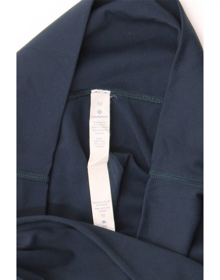 Γυναικείο κολάν Capri Lululemon US 10 Large Navy Blue Nylon