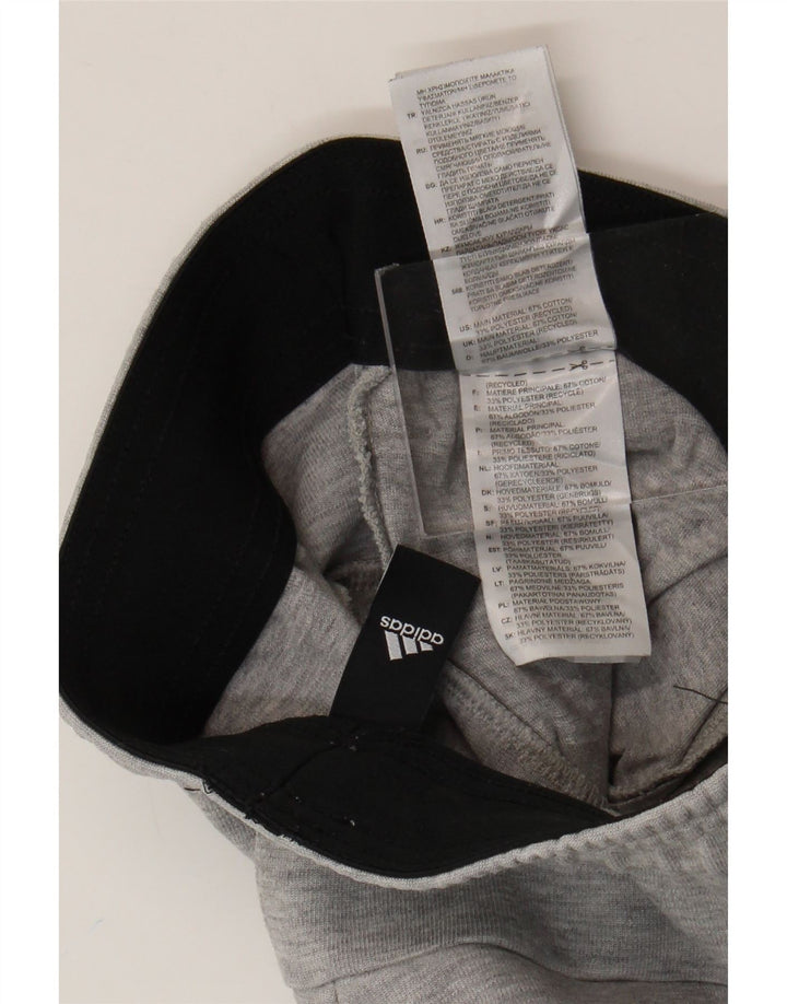 Ανδρική φόρμα Adidas Παντελόνι Joggers Μικρό Γκρι Βαμβακερό