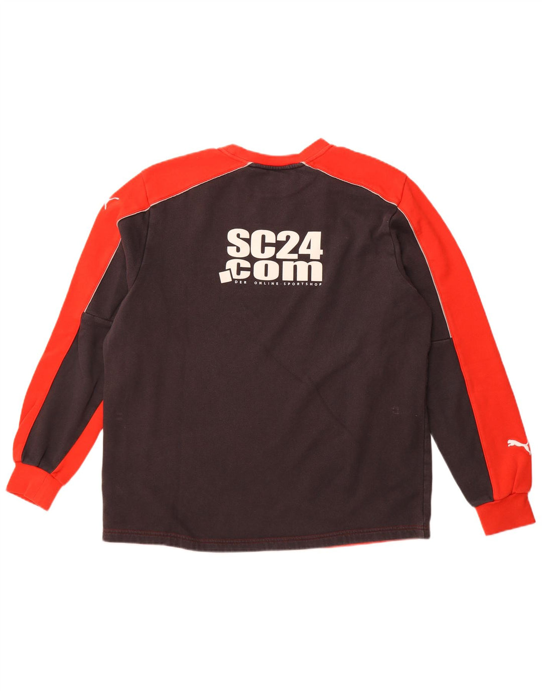 Ανδρικό γραφικό φούτερ PUMA Jumper σε μεγάλο κόκκινο χρώμα, βαμβακερό