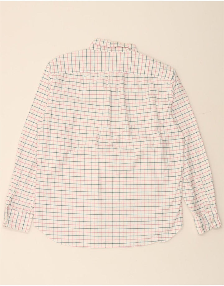 J. CREW Ανδρικό πουκάμισο Flex Oxford Classic Fit μεγάλο λευκό βαμβακερό