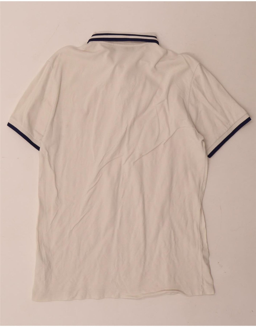 Fred Perry Ανδρικό Πόλο Μπλουζάκι 2XL Λευκό βαμβακερό ριγέ