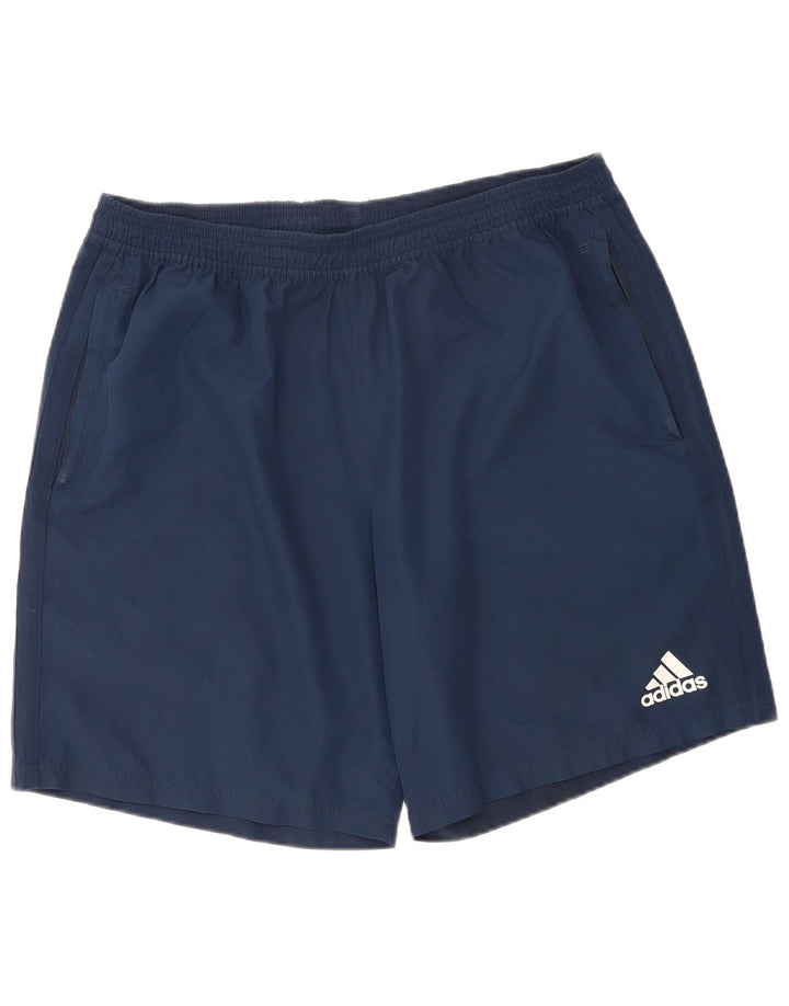 Ανδρικό αθλητικό σορτς Adidas Climacool XL Navy Blue Polyester