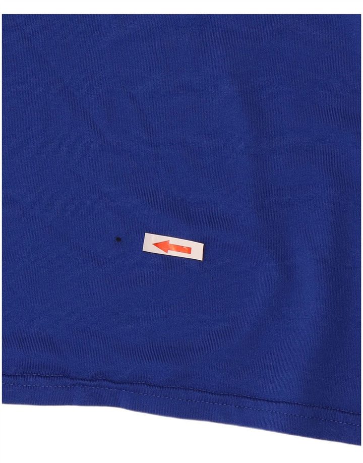 Under Armour Ανδρικό T-Shirt Top Large Blue Polyester