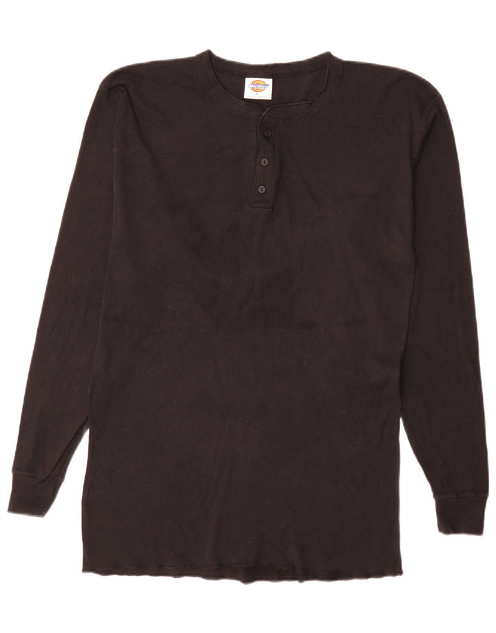 Ανδρικό τοπ Dickies μακρυμάνικο XL μαύρο βαμβακερό