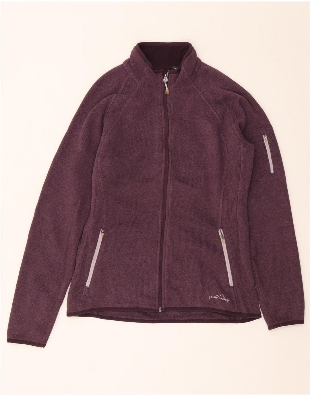 Γυναικεία αθλητική φόρμα EDDIE BAUER Top Jacket UK 16 Large Purple Polyester