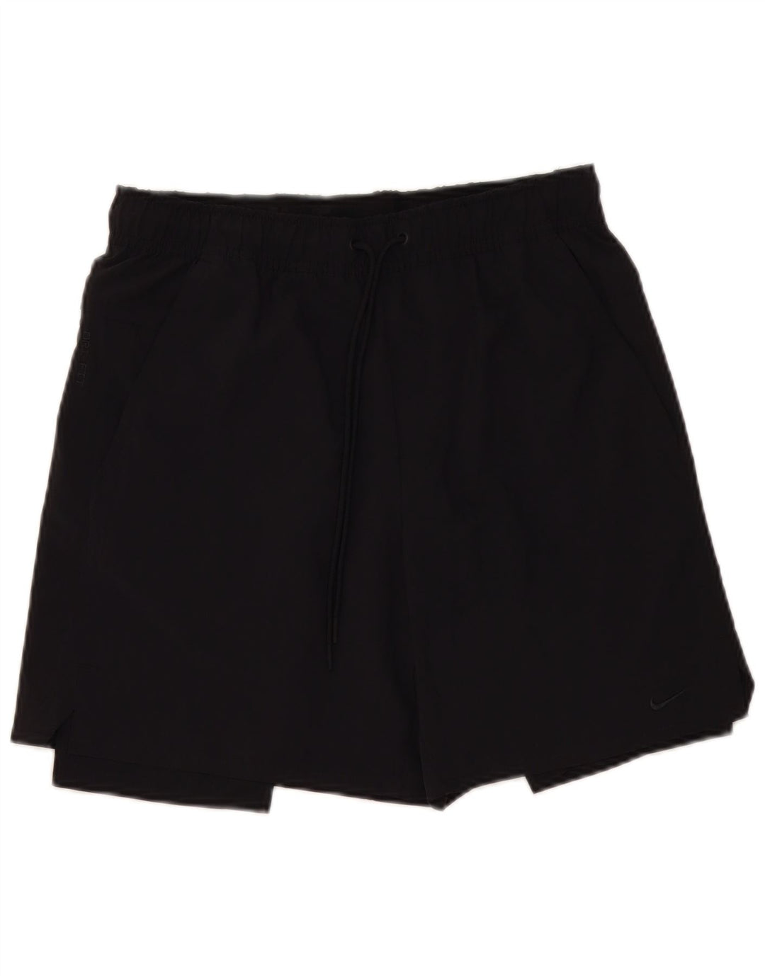 Ανδρικό αθλητικό σορτς Nike Dri Fit από μεσαίο μαύρο πολυεστέρα