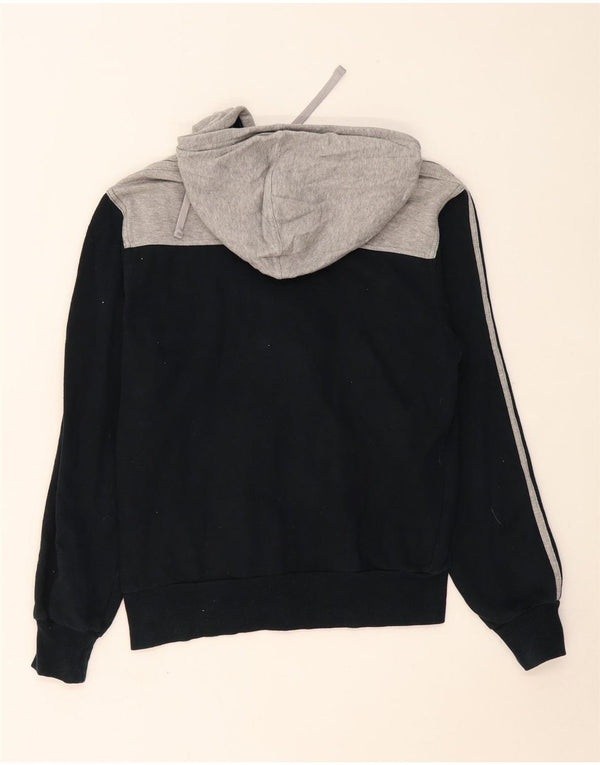 Ανδρικό πουλόβερ με κουκούλα ADIDAS UK 36/38 Small Grey Colourblock Βαμβακερό