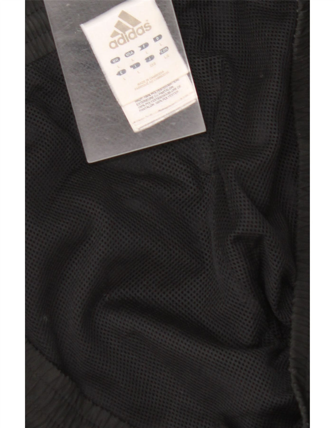 Ανδρική φόρμα ADIDAS Παντελόνι Joggers Μεγάλο Μαύρο Πολυεστέρα