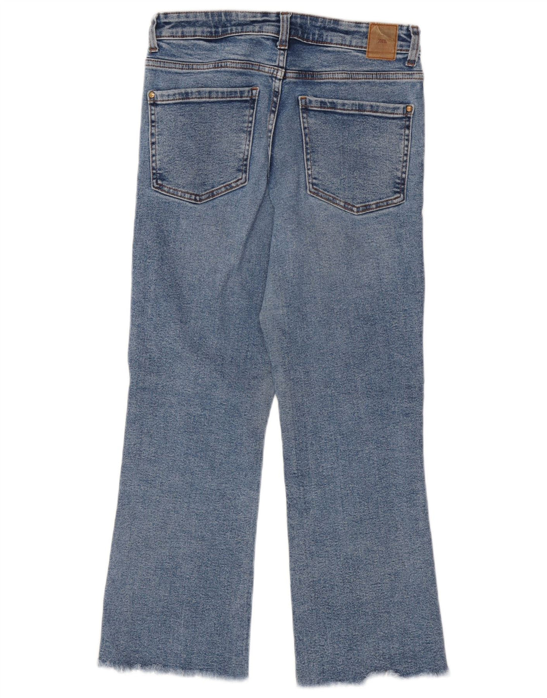 Zara Γυναικείο Τζιν μποτάκι EU 38 Small W28 L25 Μπλε βαμβακερό