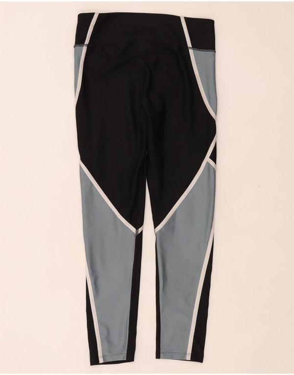 Under Armour Γυναικεία Heat Gear κολάν UK 12 Medium Black Colourblock