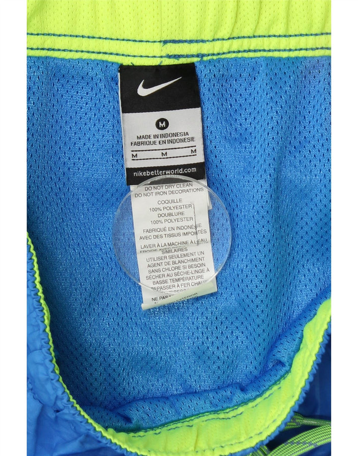 Ανδρικό αθλητικό σορτς Nike με μεσαίο μπλε γεωμετρικό πολυεστέρα