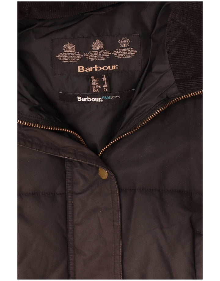 Barbour Γυναικείο παλτό με κουκούλα UK 12 Medium Black