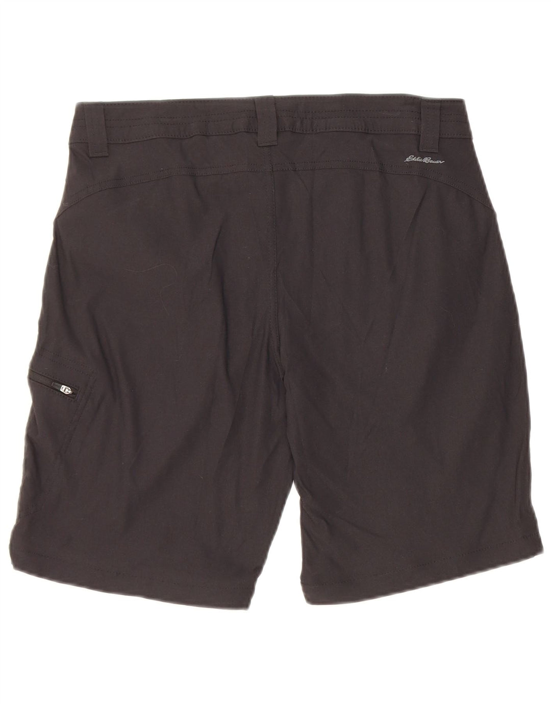 Γυναικείο σορτς πεζοπορίας Eddie Bauer US 8 Medium W30 μαύρο νάιλον