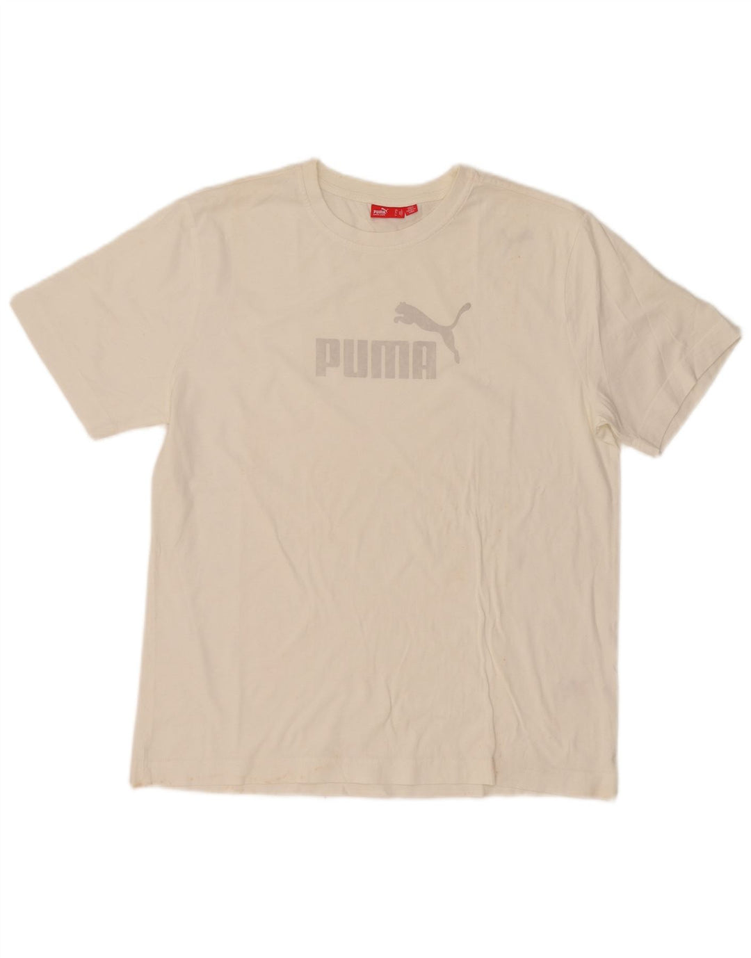 Ανδρικό γραφικό T-Shirt Puma Top Large Λευκό