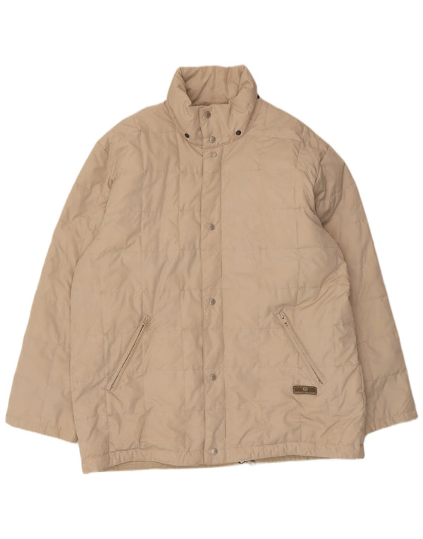 Sergio Tacchini Ανδρικό μπουφάν UK 40 Large Beige Polyester