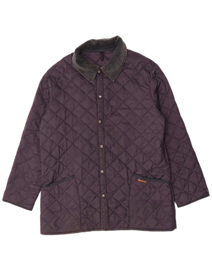 Ανδρικό καπιτονέ μπουφάν Barbour UK 44 2XL Navy Blue Polyester