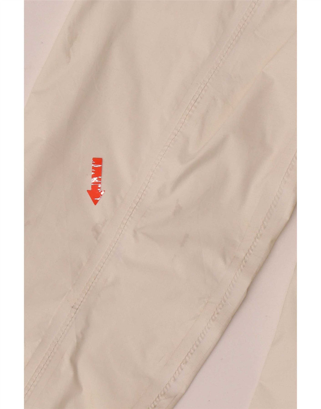 The North Face γυναικείο μπουφάν βροχής με κουκούλα UK 14 Medium White Nylon