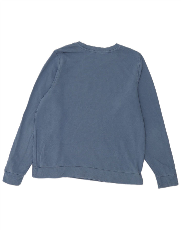 Marks & Spencer Γυναικεία Φούτερ Jumper UK 14 Medium Blue Cotton