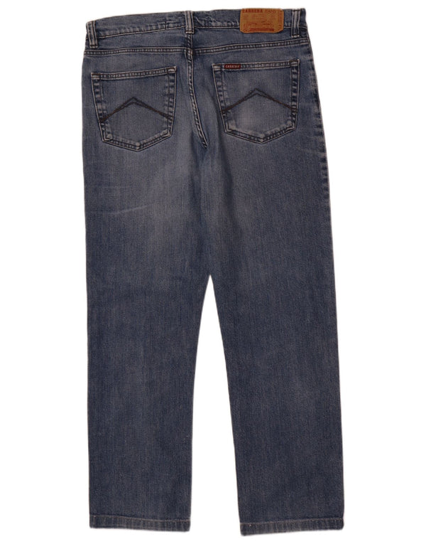 Carrera Mens 702 Comfort Fit Straight Jeans IT 52 XL W34 L29 Blue