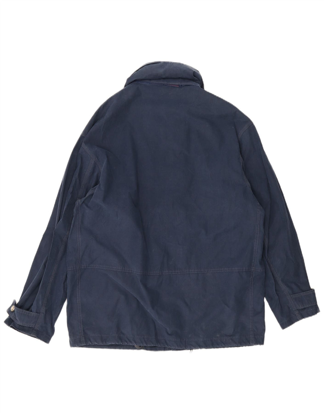 Wampum Mens Utility Jacket UK 38 Medium Navy Blue