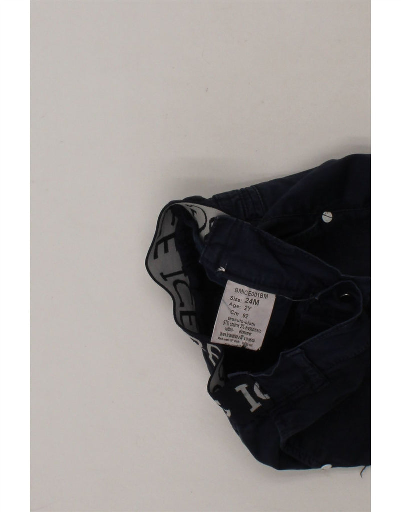 ICEBERG Baby Boys Chino Shorts 18-24 Months W16  Navy Blue Cotton Vintage Iceberg and Second-Hand Iceberg from Messina Hembry 