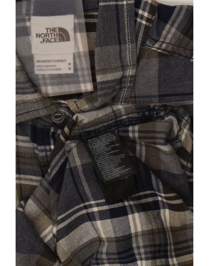 The North Face γυναικείο φανελένιο πουκάμισο UK 14 μεσαίο πολύχρωμο βαμβακερό καρό