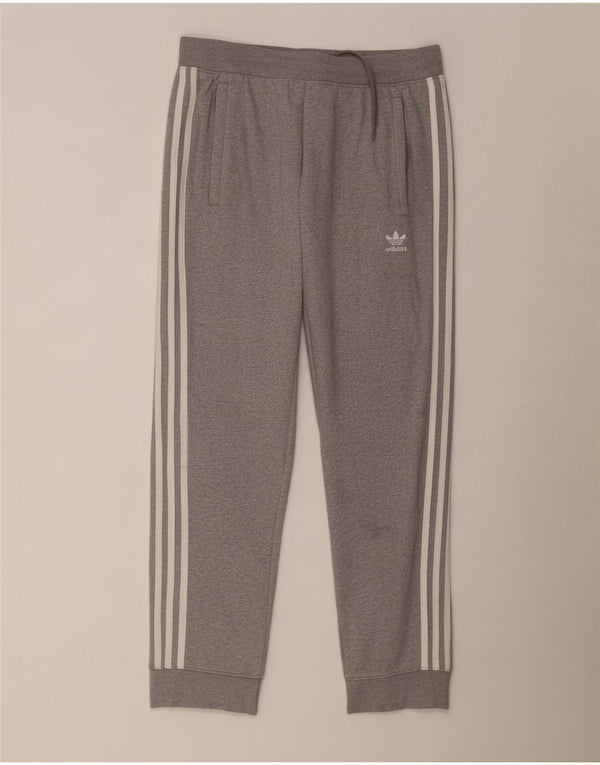 Ανδρική φόρμα Adidas Παντελόνι Joggers Μεγάλο Γκρι Βαμβακερό