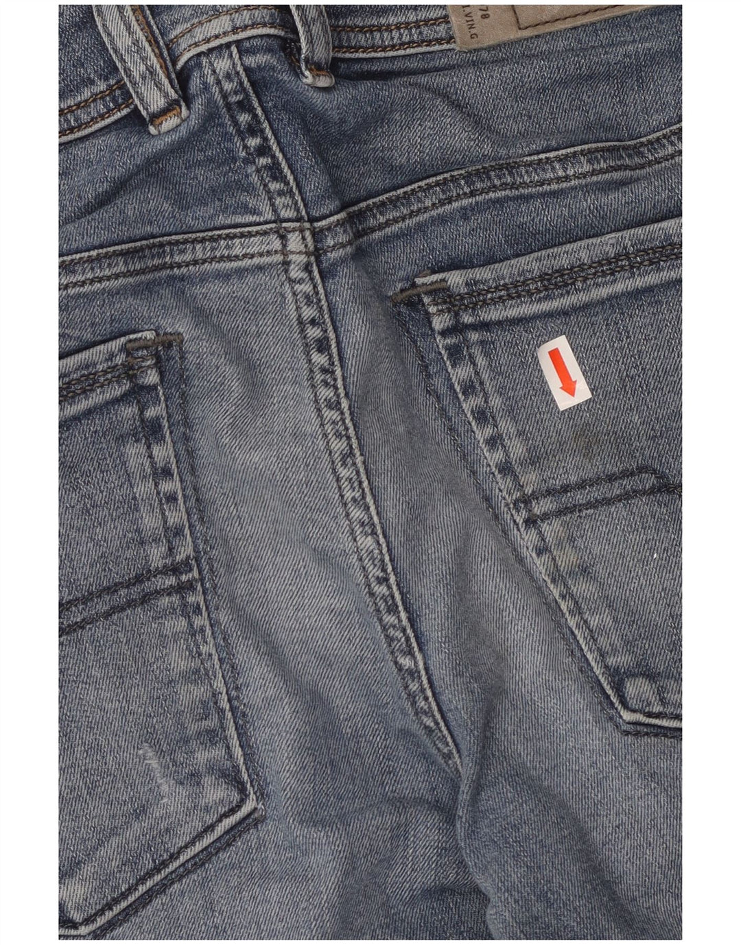 Γυναικεία DIESEL Distressed Slim Jeans W29 L29 Blue Cotton