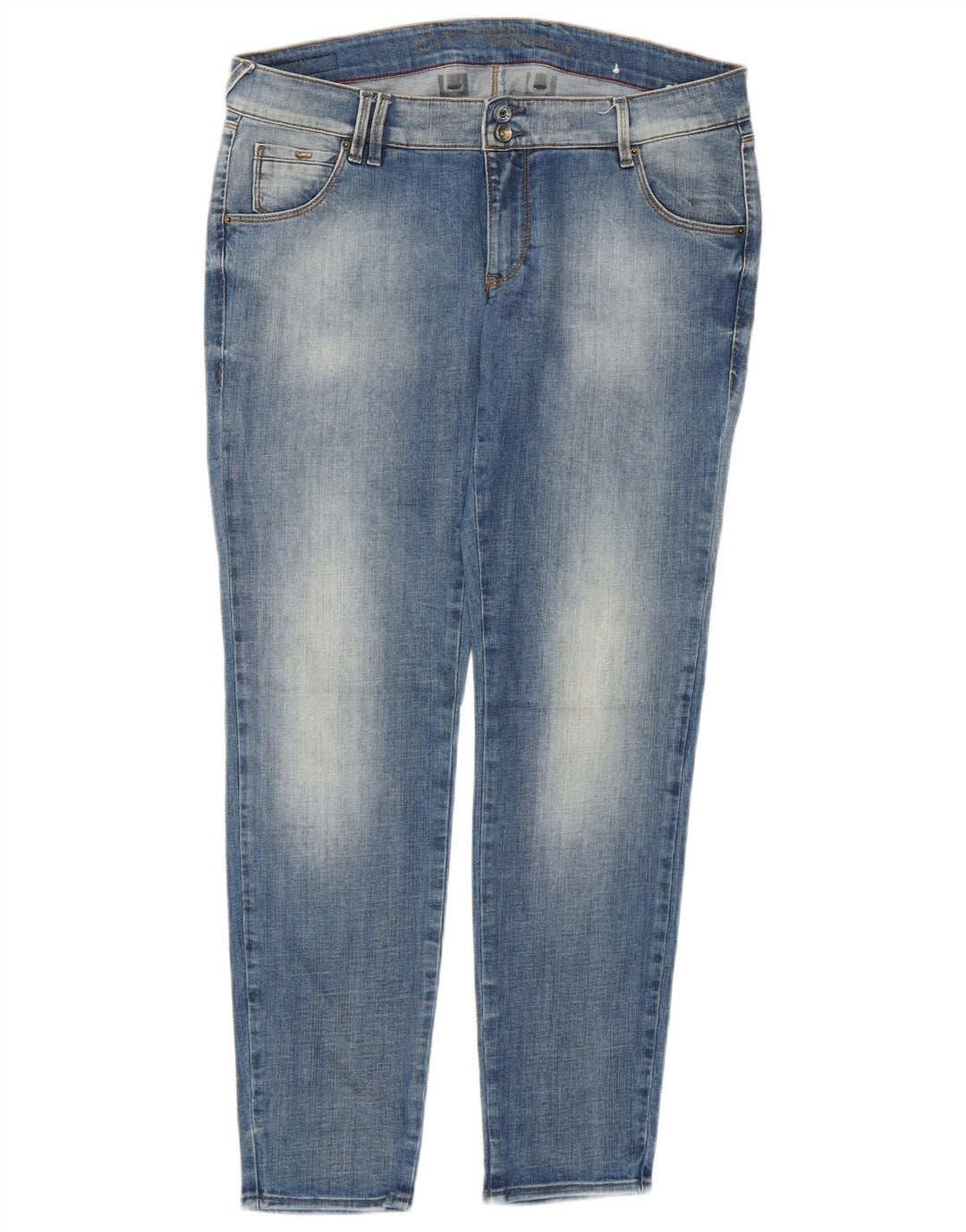 Gas Γυναικείο Slim Jeans W32 L28 Μπλε Βαμβακερό