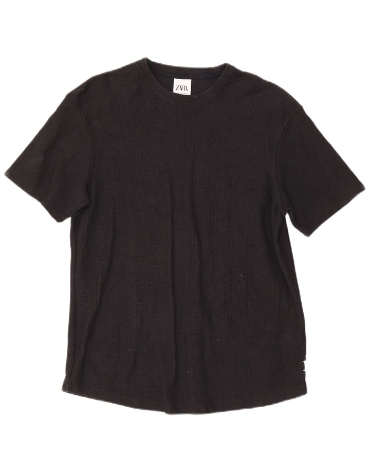 Ανδρικό T-Shirt Zara Top Μεσαίο Μαύρο