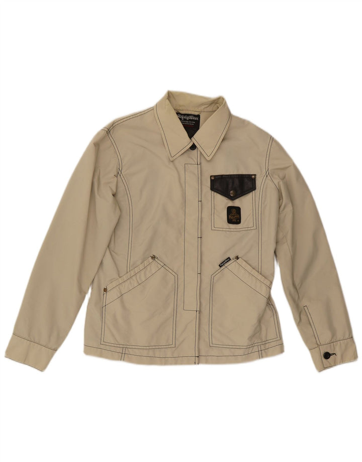 Refrigiwear Γυναικείο Utility Jacket UK 14 Large Beige Nylon