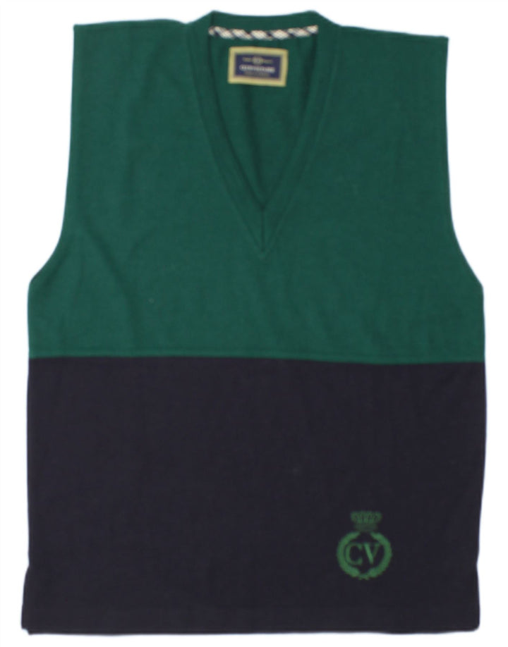 Ανδρικό γιλέκο Club Voltaire Tank Top Μαλλί μεσαίου πράσινου χρώματος