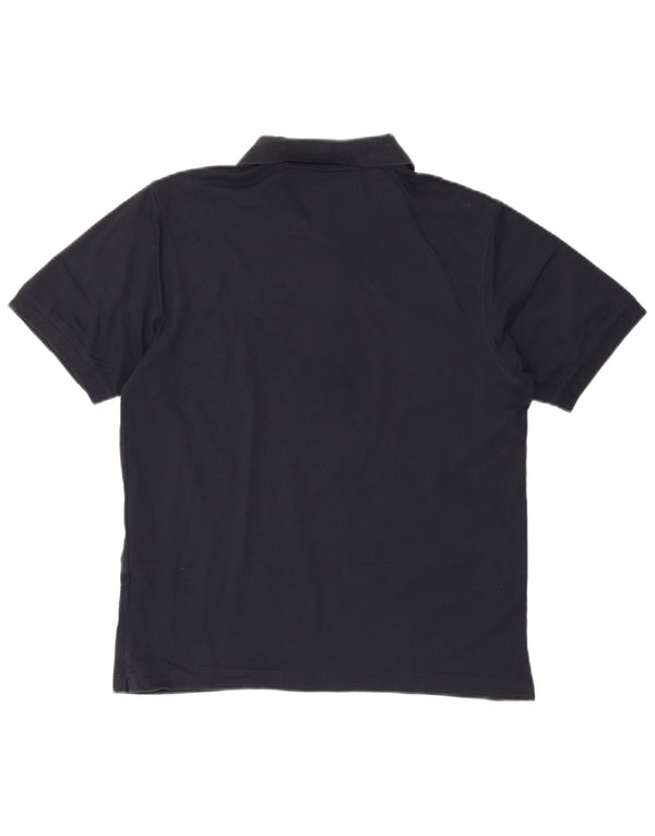 Ανδρικό μπλουζάκι πόλο CHAMPION, Βαμβακερό μεσαίο ναυτικό